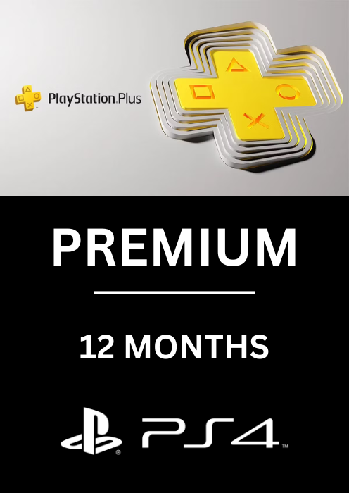 PlayStation Plus Premium 12 Months - PS4